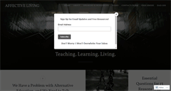 Desktop Screenshot of affectiveliving.com